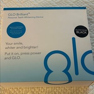 GLO  Brilliant Personal Teeth Whitening Device - Black

Box never opened